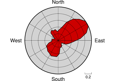 Rose diagram